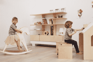 Aménager chambre d'enfant sur mesure en bois