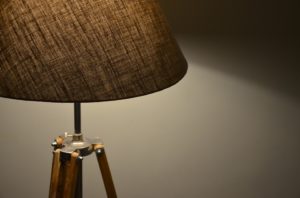 lampadaires en bois